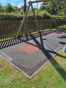 slide at Croxton play area