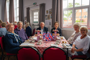 image of afternoon tea attendees