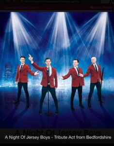 A Night of Jersey boys publicity image